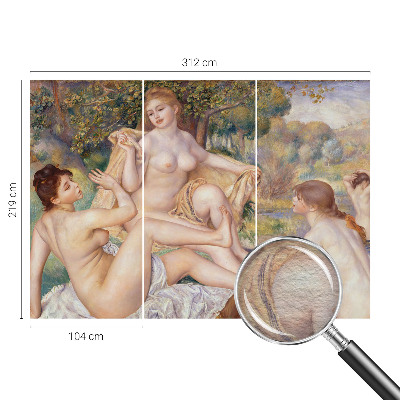 Sfeervol fotobehang Vrouwen die rusten