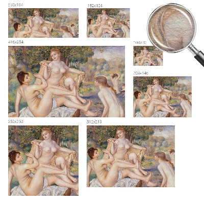 Sfeervol fotobehang Vrouwen die rusten