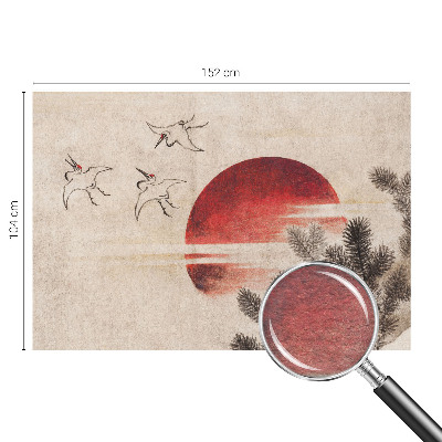 Groot fotobehang Bos Oost