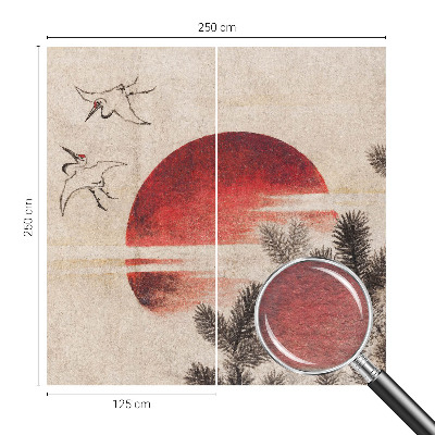 Groot fotobehang Bos Oost