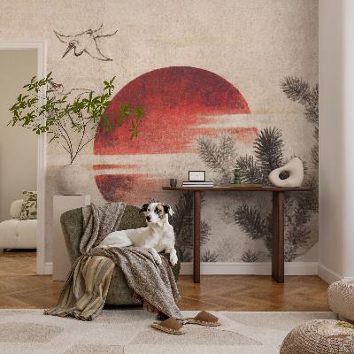 Groot fotobehang Bos Oost