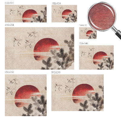 Groot fotobehang Bos Oost