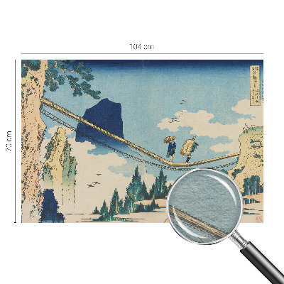 Uniek fotobehang Bergbrug