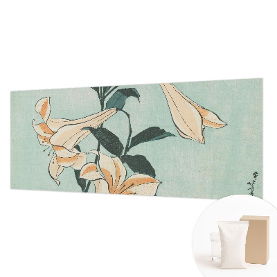 Vlies fotobehang Delicate lelies