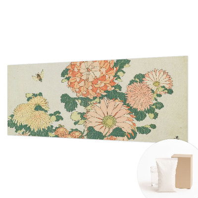 Vliesbehang fotobehang Chrysantenbloemen