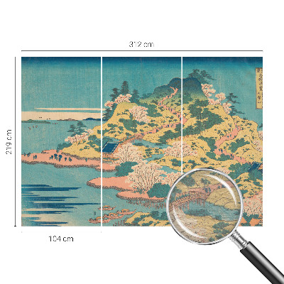 Fotobehang vlies Japans landschap