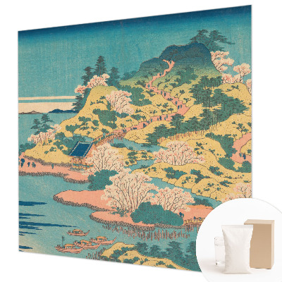 Fotobehang vlies met een Japans landschap