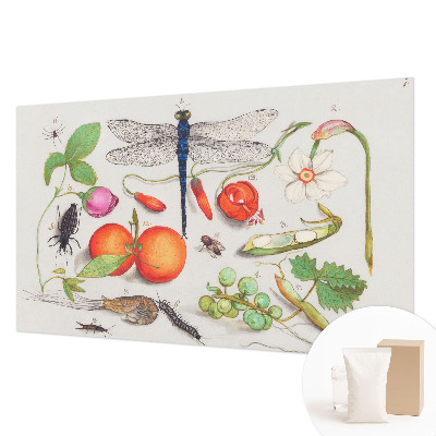Vlies fotobehang op maat Natuurillustratie