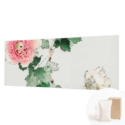 Fotobehang met subtiele bloemen