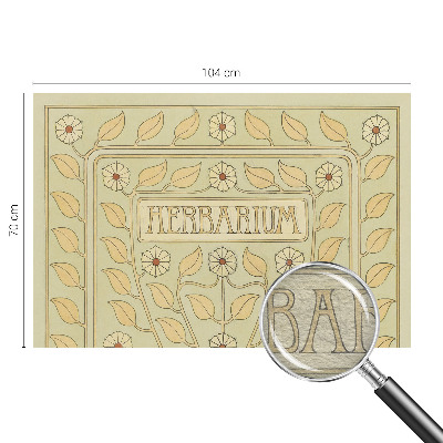 Muur behang Plantenornament