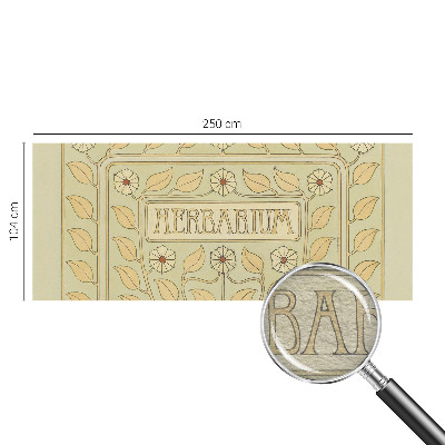 Muur behang Plantenornament