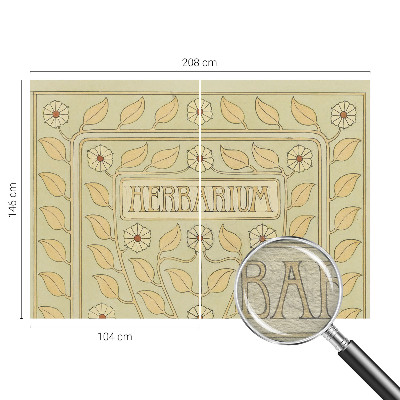 Muur behang Plantenornament