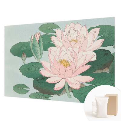 Foto behang op maat met motief van waterlotus