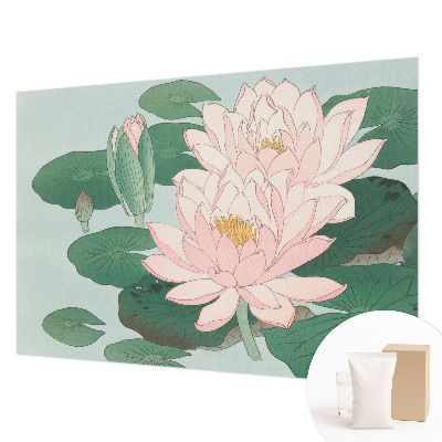 Foto behang op maat met motief van waterlotus