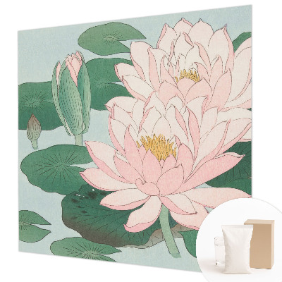 Foto behang op maat met motief van waterlotus