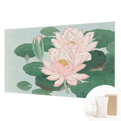 Foto behang op maat met motief van waterlotus