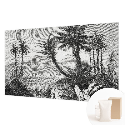 Fotobehang voor slaapkamer Tropische oase