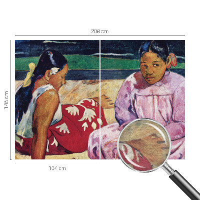 Fotobehang voor de slaapkamer Strandscène