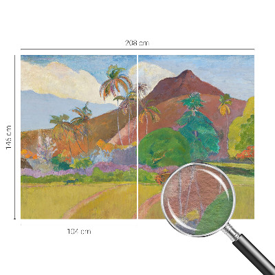 Fotobehang voor de woonkamer Exotische natuur