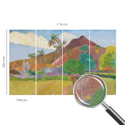 Fotobehang voor de woonkamer Exotische natuur