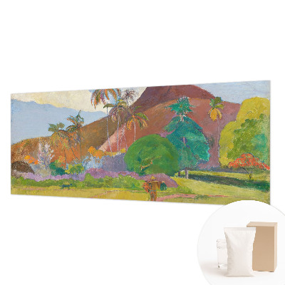 Fotobehang voor de woonkamer met een exotische natuurscène