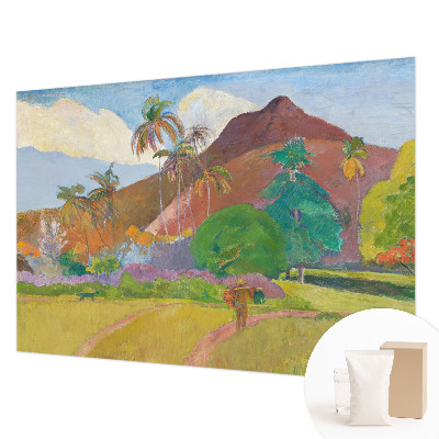 Fotobehang voor de woonkamer met een exotische natuurscène