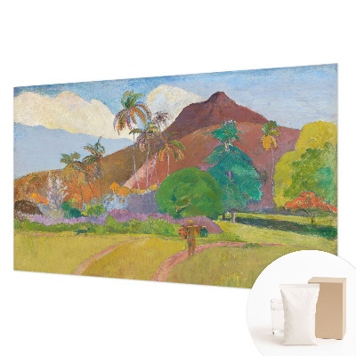 Fotobehang voor de woonkamer met een exotische natuurscène