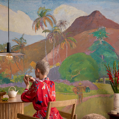 Fotobehang voor de woonkamer Exotische natuur