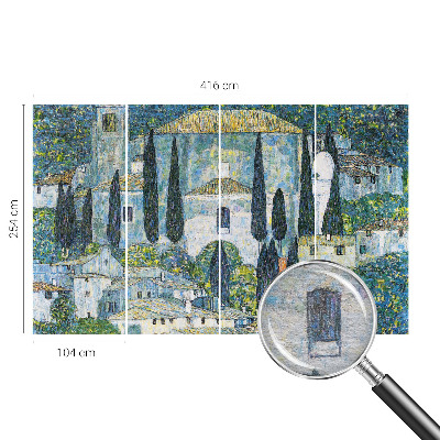 Modern fotobehang Cipressenhuizen