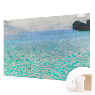 Premium fotobehang met een patroon van turkoois water