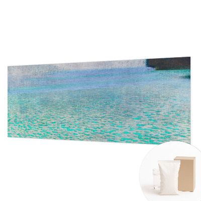 Premium fotobehang met een patroon van turkoois water