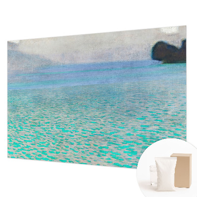 Premium fotobehang met een patroon van turkoois water