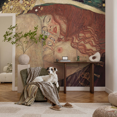 Luxe fotobehang met een sensuele handeling als motief