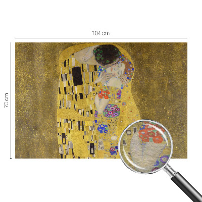 Hoogwaardig fotobehang in art-nouveau-stijl met een paar als motief