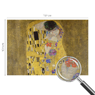 Hoogwaardig fotobehang in art-nouveau-stijl met een paar als motief