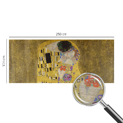 Hoogwaardig fotobehang in art-nouveau-stijl met een paar als motief