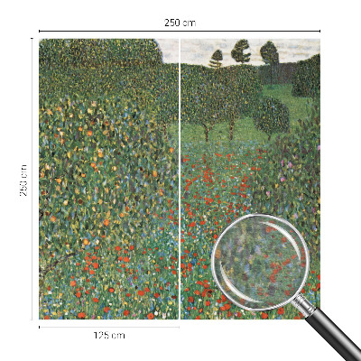 Kwalitatief fotobehang met een bloemenweide