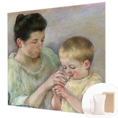 Sfeervol fotobehang Ouderlijke zorg