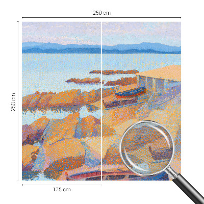 Fotobehang vliesbehang Uitzicht op zee