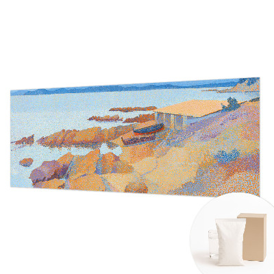 Fotobehang vliesbehang met uitzicht op zee