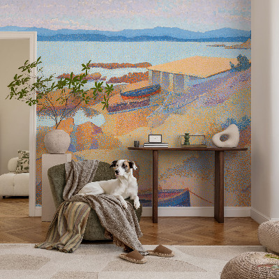 Fotobehang vliesbehang Uitzicht op zee