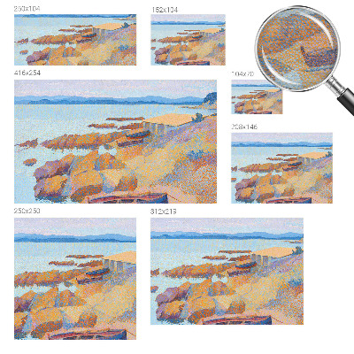 Fotobehang vliesbehang Uitzicht op zee