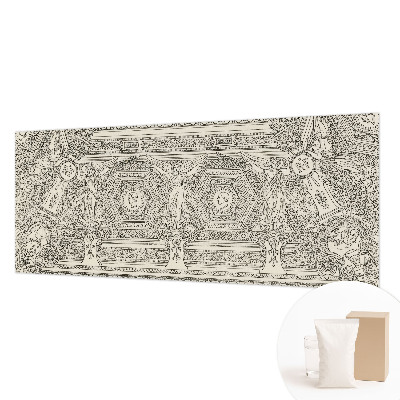Fotobehang vlies met klassiek ornament
