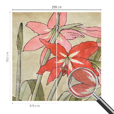 Muur behang Dagbloem