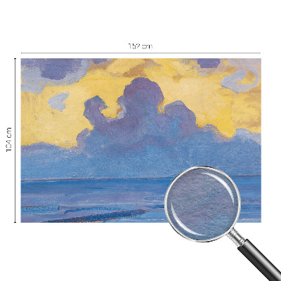 Foto behang op maat met een wolkenlandschap