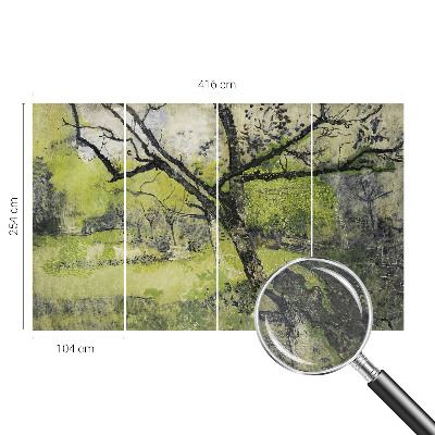 Fotobehang naadloos Lentepark