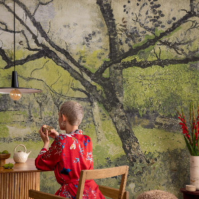 Fotobehang naadloos Lentepark