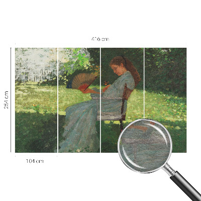 Fotobehang woonkamer Zomerharmonie