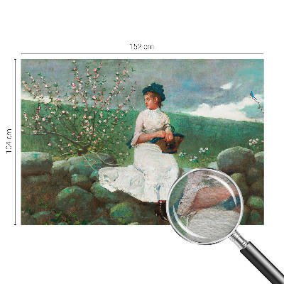 Fotobehang voor slaapkamer Bloemrijke vrede