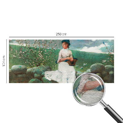 Fotobehang voor slaapkamer Bloemrijke vrede